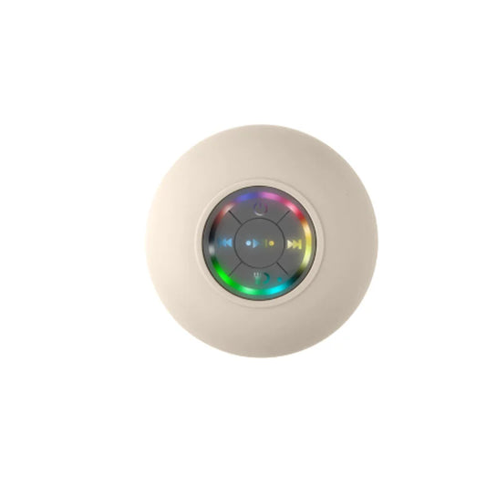 Portable Waterproof Bluetooth Speaker with LED Lights 3D Surround Stereo Subwoofer