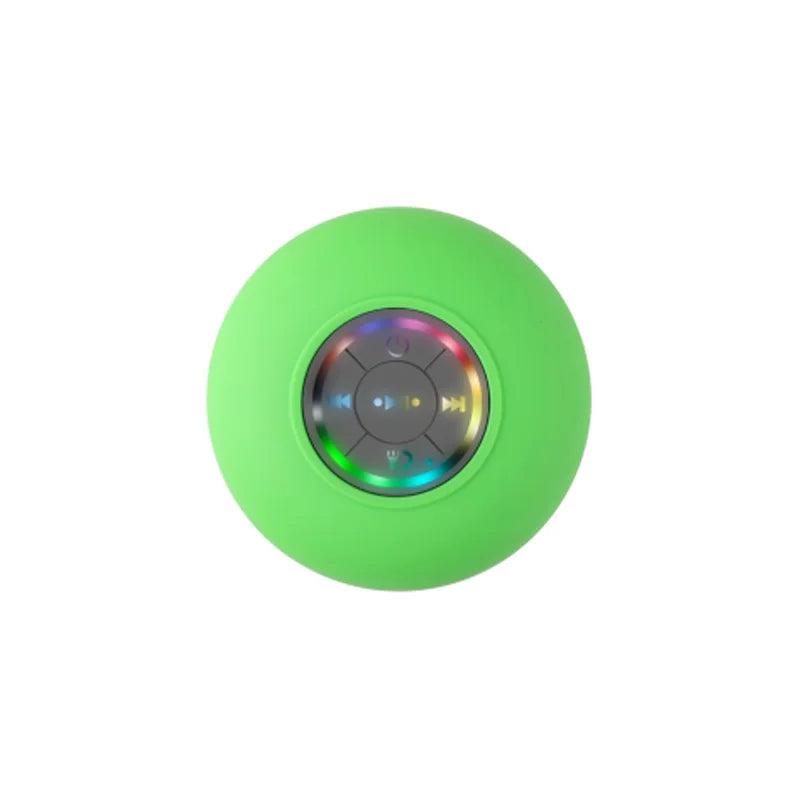 Portable Waterproof Bluetooth Speaker with LED Lights 3D Surround Stereo Subwoofer